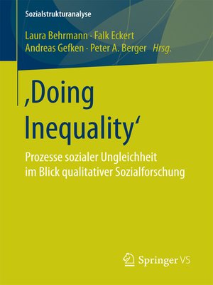 cover image of ‚Doing Inequality'